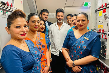 Renowned Indian filmmaker Prabhu Deva arrives in Sri Lanka 