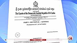 President issues gazette to establish 'Rebuilding Sri Lanka Presidential Task Force' (English)