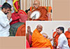 President receives blessings from Chief Prelates of Amarapura and Ramanna Maha Nikayas