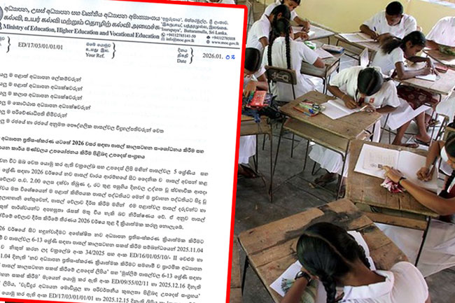 Education Ministry issues guidelines on commencement of school for 2026