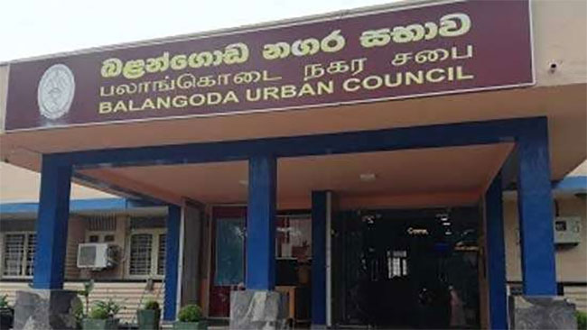 Chairman of NPP-held Balangoda Urban Council resigns