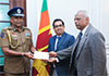 Sri Lanka Police officers donate day�s salary to �Rebuilding Sri Lanka� fund
