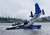 All crew members of seaplane which plunged into Gregory Lake are safe � Operators