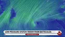 Heavy rainfall expected in several provinces under the influence of depression off Sri Lanka (English)
