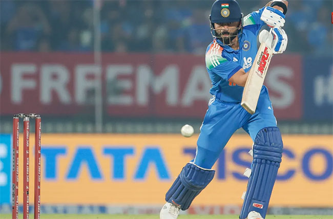 Virat Kohli breaks Sangakkara�s record to become second-highest run scorer in international cricket