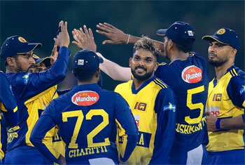Sri Lanka beat Pakistan in rain-hit third T20I to level series