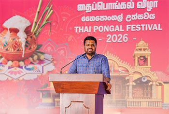 Let�s build a prosperous nation free of racism and rich in unity - President at Jaffna Thai Pongal Festival