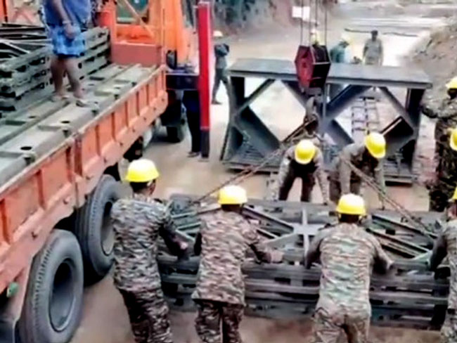 Indian Army constructs third Bailey bridge in Sri Lanka, restoring connectivity
