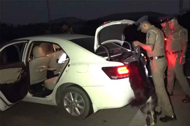 Special police operation at Colombo-Katunayake Expressway and Kadawatha Interchange