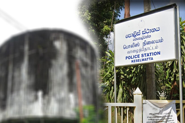 Foreign-made pistol found in abandoned water tank in Keselwatta