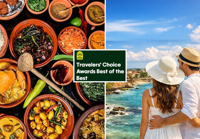 Tripadvisor Travelers� Choice Awards 2026: Colombo among best food cities; Galle in top 5 honeymoon destinations