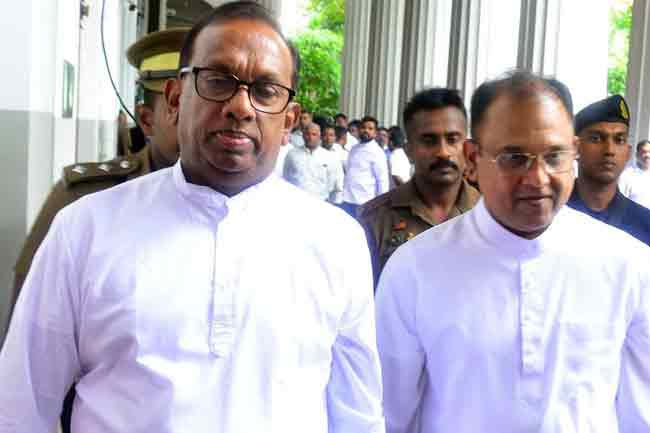 Ex-ministers Mahindananda and Nalin Fernando s appeals fixed for hearing