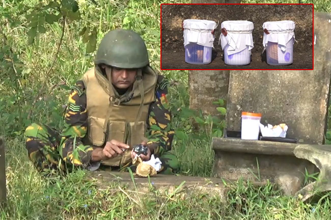 Ex-commando arrested with 3 homemade grenades in Anuradhapura