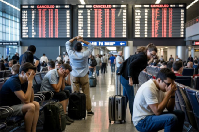 Over 8,000 flights cancelled in US amid winter storm