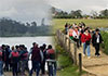 Large number of local and foreign tourists visit Nuwara Eliya amid record low temperatures