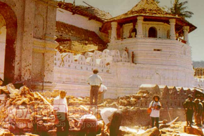 Today marks 28 years since LTTE bombing at Kandy Dalada Maligawa