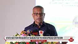 Minister Lal Kantha calls for reforms to restore the credibility of the state service (English)