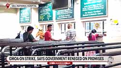 GMOA continues TU action; Union urges Govt. to hold talks to end impasse (English)