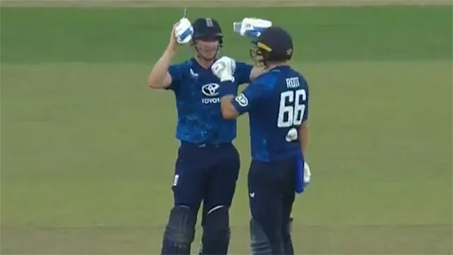 Joe Root forced to defend Harry Brook century celebration as WWE move raises eyebrows