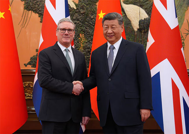 Starmer, Xi signal reset in China-UK ties, eye economic wins