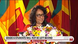 PM Harini officially launches new education reforms with enrollment of Grade 1 students (English)