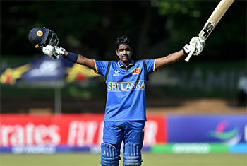   Chamuditha ton powers Sri Lanka U19s to win over South Africa