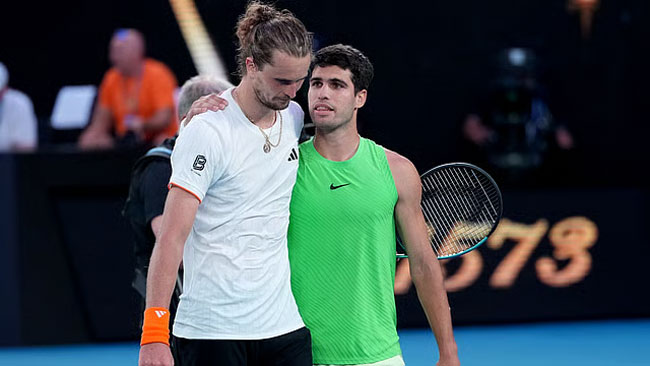 Alcaraz outlasts Zverev in epic to reach maiden Australian Open final