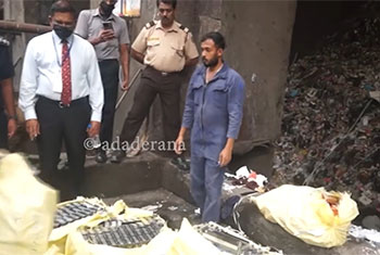 Over 2 million foreign cigarettes destroyed at Kerawalapitiya