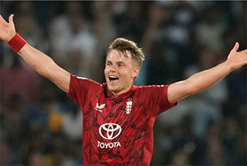   Curran hat-trick seals 11 run DLS win for England over Sri Lanka