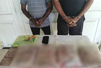 Duo arrested with over 5kg of heroin in Bentota