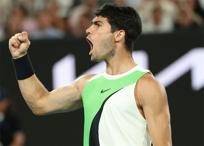 Australian Open: Carlos Alcaraz outlasts Novak Djokovic to complete career Grand Slam
