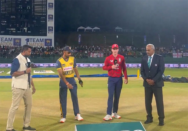 England opt to field first against Sri Lanka in 2nd T20I