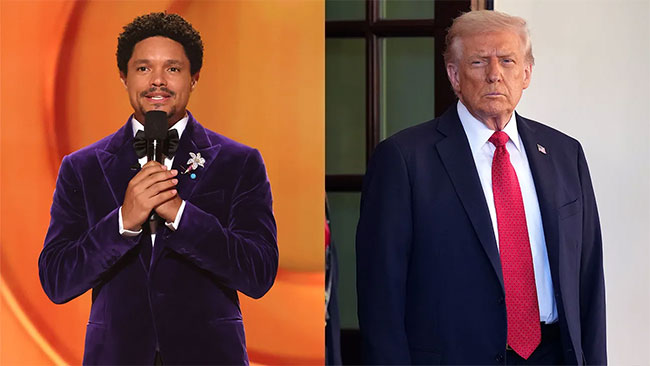 Donald Trump threatens to �sue� Trevor Noah after 2026 Grammys Epstein joke
