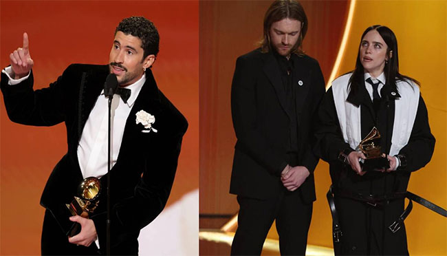 Bad Bunny, Billie Eilish use Grammy stage to call out Trump�s anti-immigrant crackdown