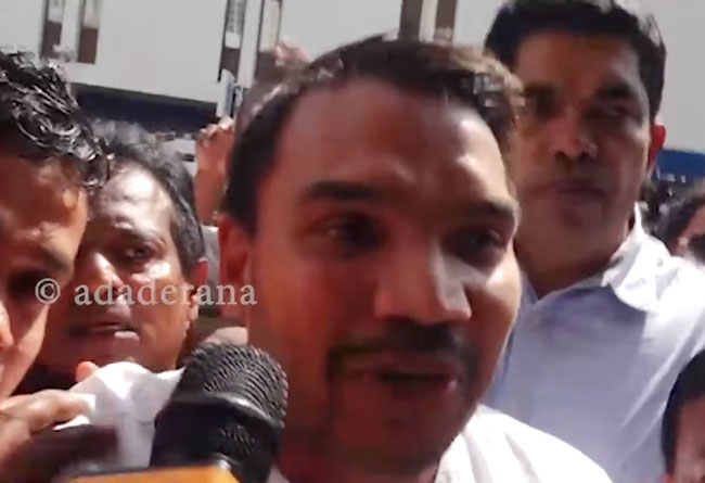 MP Namal Rajapaksa leaves CID after recording statement