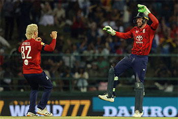 England win third T20 to sweep Sri Lanka series  