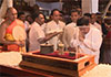 President worship Sacred Devnimori Buddha Relics brought to Gangaramaya Temple