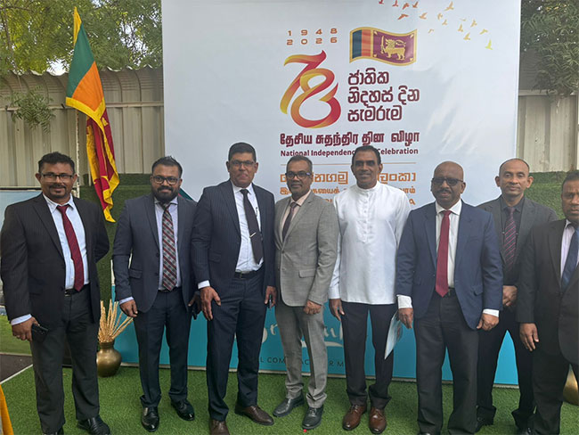 Minister Anil Jayantha joins Independence Day celebrations in Dubai
