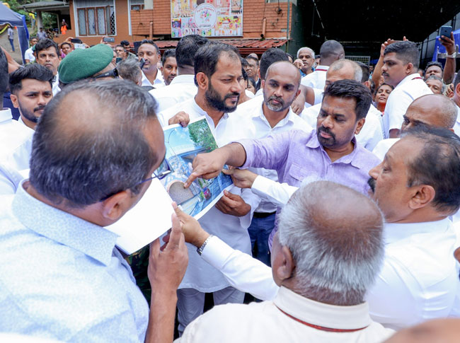 President Anura Kumara launches Mahaiyawa underpass project