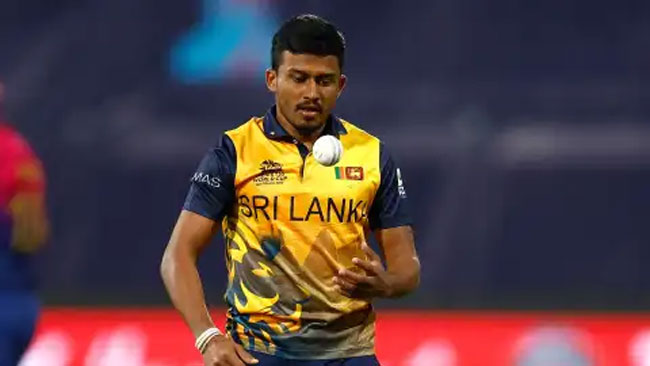 Madushan approved as replacement for Malinga in Sri Lanka squad