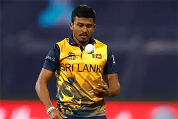 Madushan approved as replacement for Malinga in Sri Lanka squad