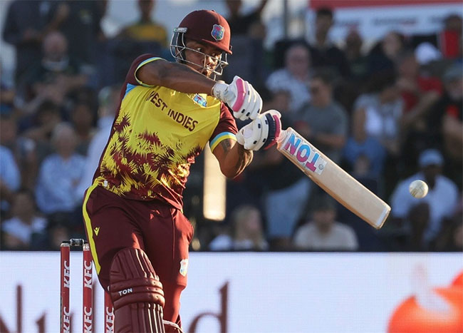 Hetmyer powers West Indies to 182-5 against Scotland
