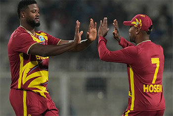 Hat-trick hero Shepherd powers West Indies past Scotland