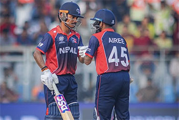 T20 World Cup: England avoid shock defeat to Nepal in Mumbai