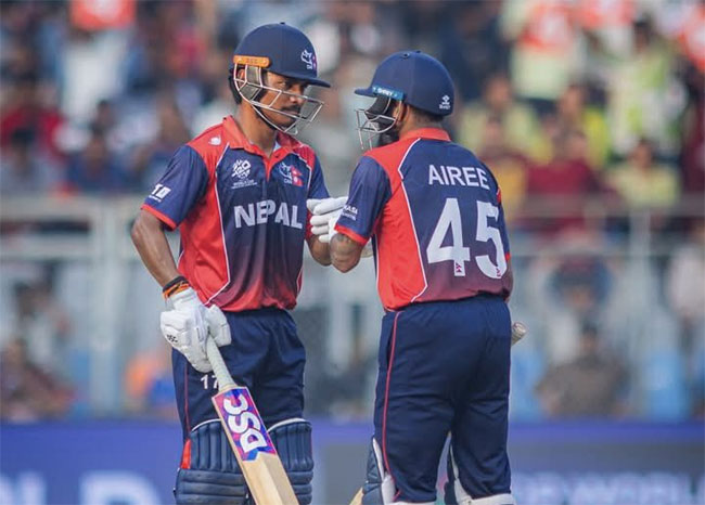 T20 World Cup: England avoid shock defeat to Nepal in Mumbai