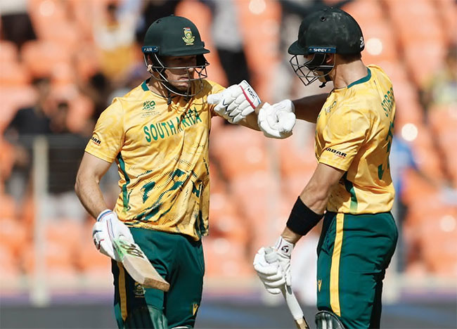T20 World Cup: South Africa win epic contest after two Super Overs against Afghanistan