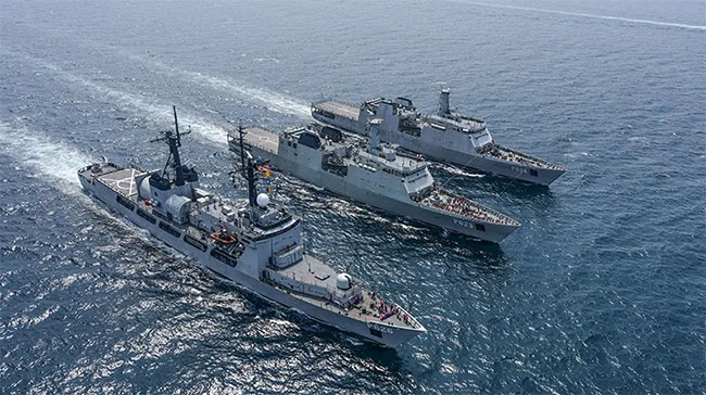 Sri Lanka Navy earns US$ 600,000 in four months from merchant vessel security operations