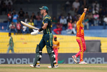 Zimbabwe shock Australia in T20 World Cup 