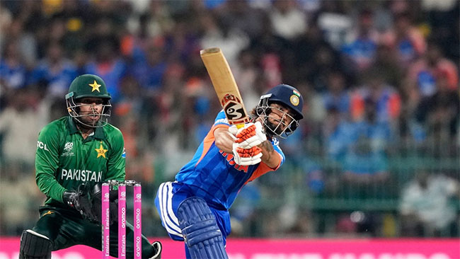 President Anura Kumara attends India-Pakistan World Cup game at Premadasa Stadium 