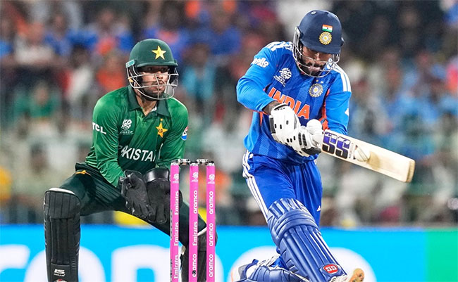 T20 World Cup: India post 175/7 against Pakistan at RPS 